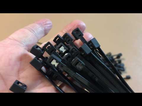 Self-cutting cable ties - How does it work?