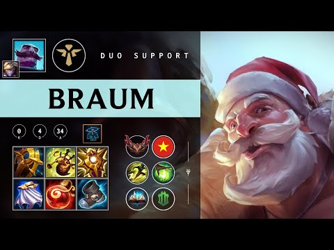 Braum Support vs Leona - VN Grandmaster Patch 26.02