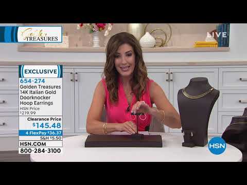 HSN | Golden Treasures Jewelry 05.19.2020 - 04 PM