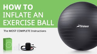 The Ultimate Instructions on Exercise Ball Inflation