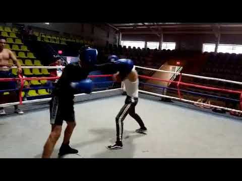 KEVIN AGUIRRE VS HOWARD MARQUEZ, VIERNES 30 DE ABRIL DE 2021  GIMNASIO NICARAO, 1 ROUND