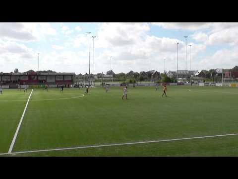 31 aug 2013 VV De Meern A1 - Geinoord A1 beker 4-4, Doelpunt Geinoord (4-4)