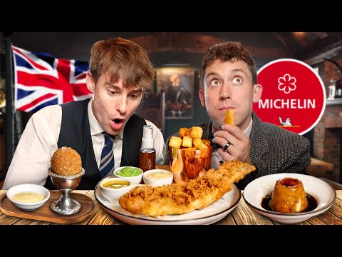 We tried Michelin Star Fish and Chips!