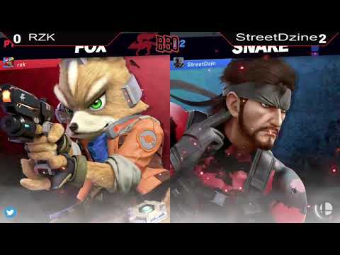 BBO #4 Winners Semi-Final: rzk (Ganondorf, Fox) vs StreetDzine (Bowser, Snake)
