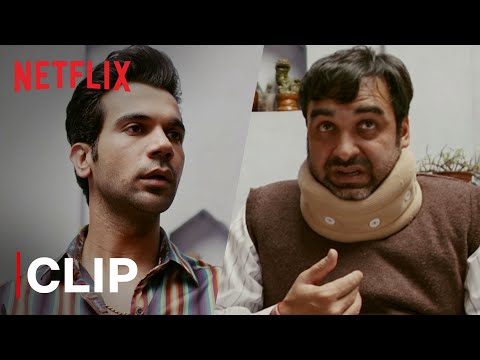 Rajkummar Rao Fixes Pankaj Tripathi’s Neck | Funny Scene | Bareilly Ki Barfi | Netflix India