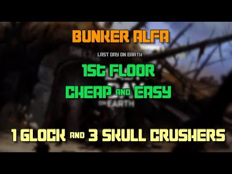 *NEW* 1.5.5 Bunker Alfa Beat 1st Floor with 1 glock! - Last Day On Earth