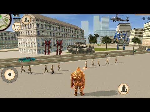 Stone Giant (Stone Giant Fight on White House)Stone Giant and Military Base - Android Gameplay HD