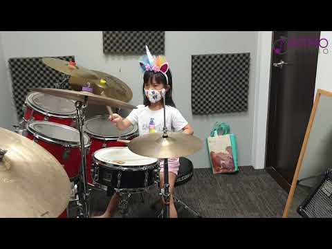 Students Virtual Showcase -  Day 3 Video #1 - Gummy Bear (Drum cover)