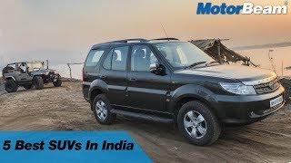 Top 5 SUVs In India - No Fake SUVs Here | MotorBeam