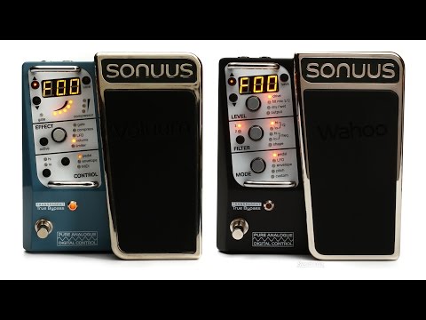 sonuus Voluum and sonuus Wahoo Effects Pedal Review by Sweetwater