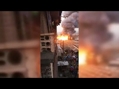 Thousands affected by fire in Sierra Leone slum, Officials warn