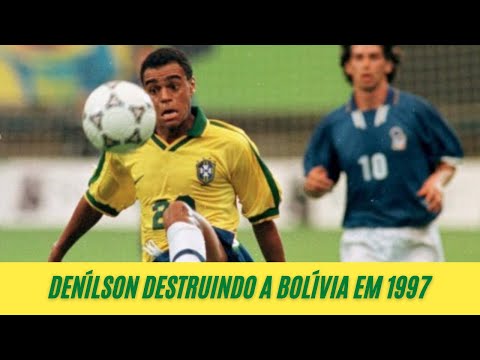 DENÍLSON dando SHOW na Final da Copa América 1997 contra a BOLÍVIA