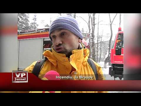 Incendiu, la Brașov