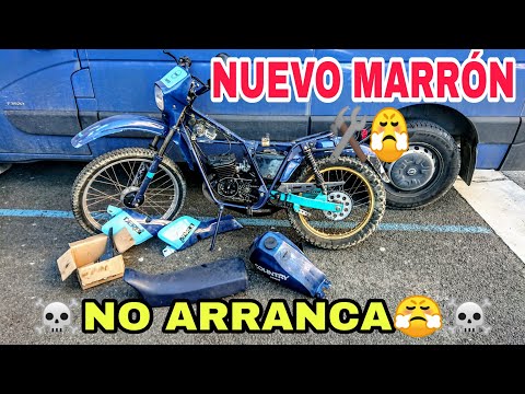 La DERBI COUNTRY IMPOSIBLE..No quiere arrancar💀…Intento resucitar⚡ Ni un taller podía