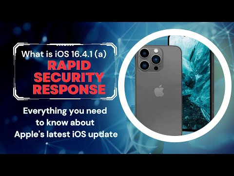 What is Apple iOS 16.4.1 (a) Rapid Security Response update? Why your iPhone needs this update badly