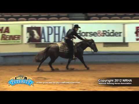 Whizzin On A Star ridden by Yonathon Baruch - 2012 NRHA Futurity (Second Go)