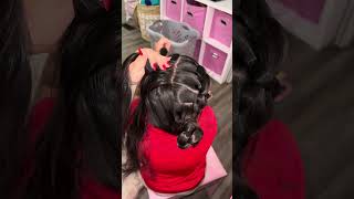 😂no me gusta peinar a mis hijas😫 pero quiero aprender‼️