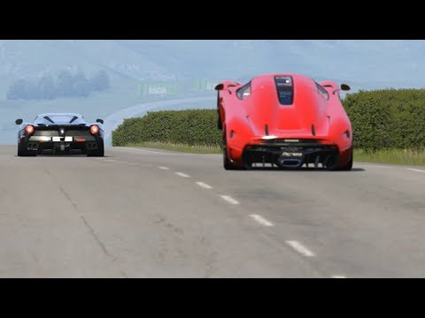 Koenigsegg Regera vs Ferrari LaFerrari at Highlands