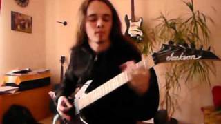 Symphony X - Out of the ashes (Guitar cover with solos)