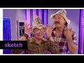 Burt en Danny zijn creatief met papier! | Het Klokhuis