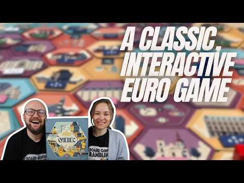 They don't make Euro games like this anymore! - Quebec Board Game Review