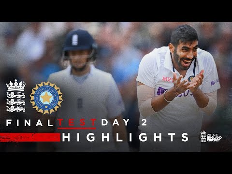 Brilliant Bumrah Puts India On Top | Highlights | England v India - Day 2 | LV= Insurance Test 2022