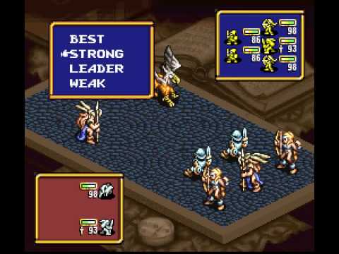 Let's Play Ogre Battle - March of the Black Queen - Ep 2 Sharom