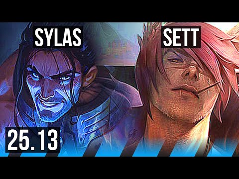 SYLAS vs SETT (MID) | 8/1/9 | NA Master | 25.13