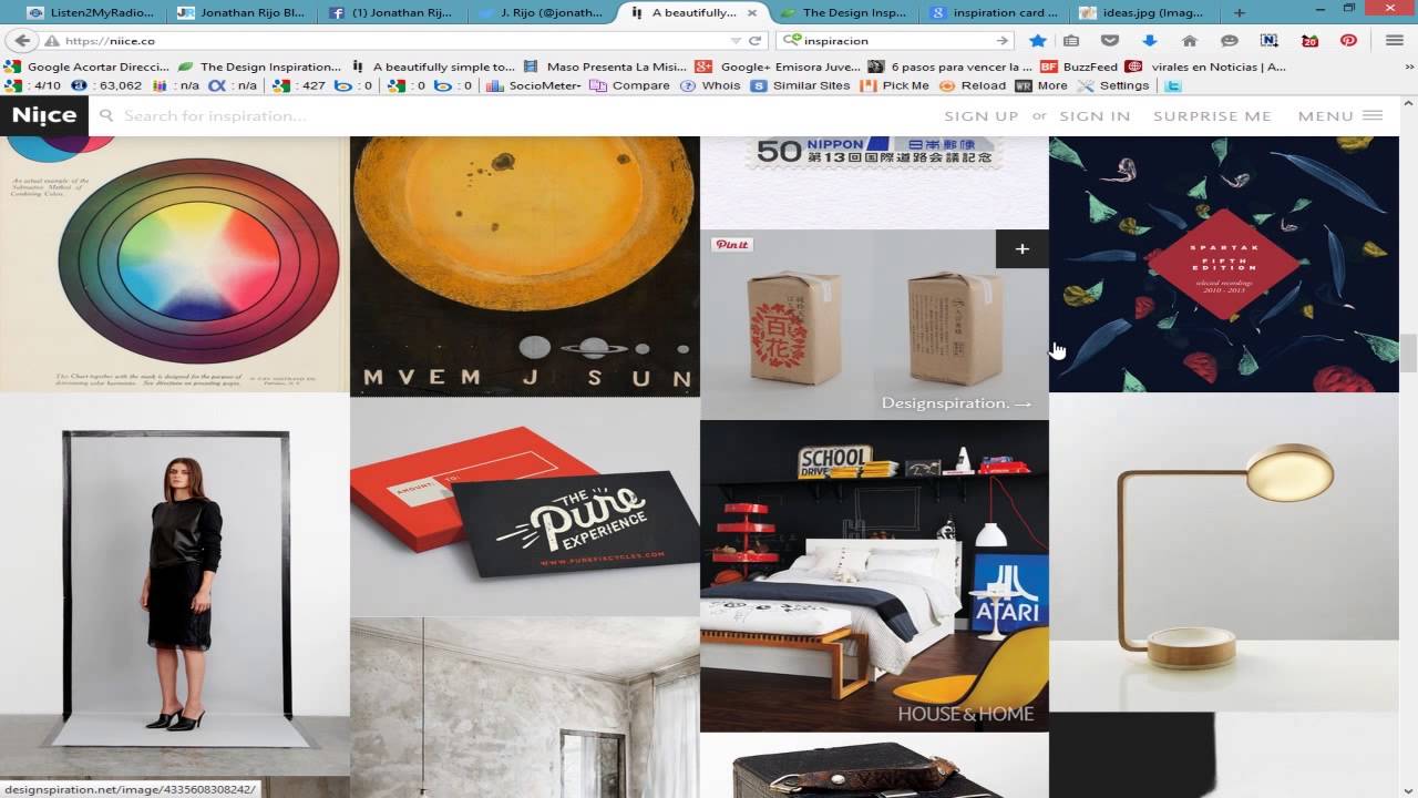 Donde buscar ideas o inspiración para diseñar - Diseño Grafico