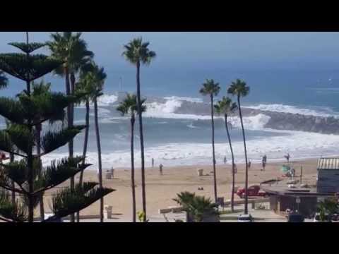 Surf Newport Beach Aug 27, 2014 Big Corona Jetty