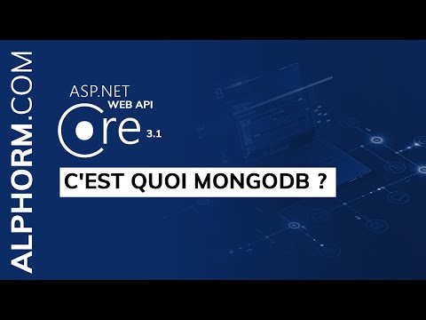 C est quoi MongoDB sous ASP NET Core 3 1 Web API Vidéo Tuto