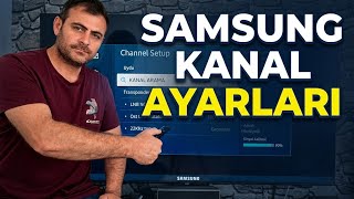 Samsung TV de Yeni Uydu Kanalları Nasıl Yapılır 