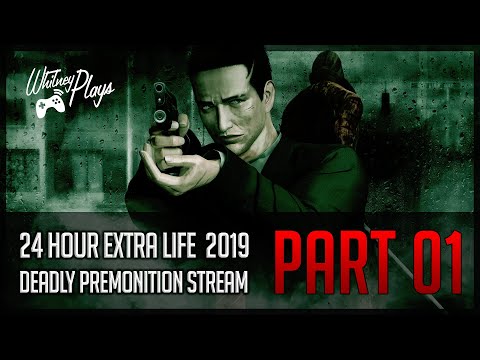 Whitney Plays Deadly Premonition for Extra Life 2019 PART 01