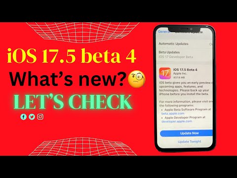 iOS 17.5 beta 4 update released 🤔😱