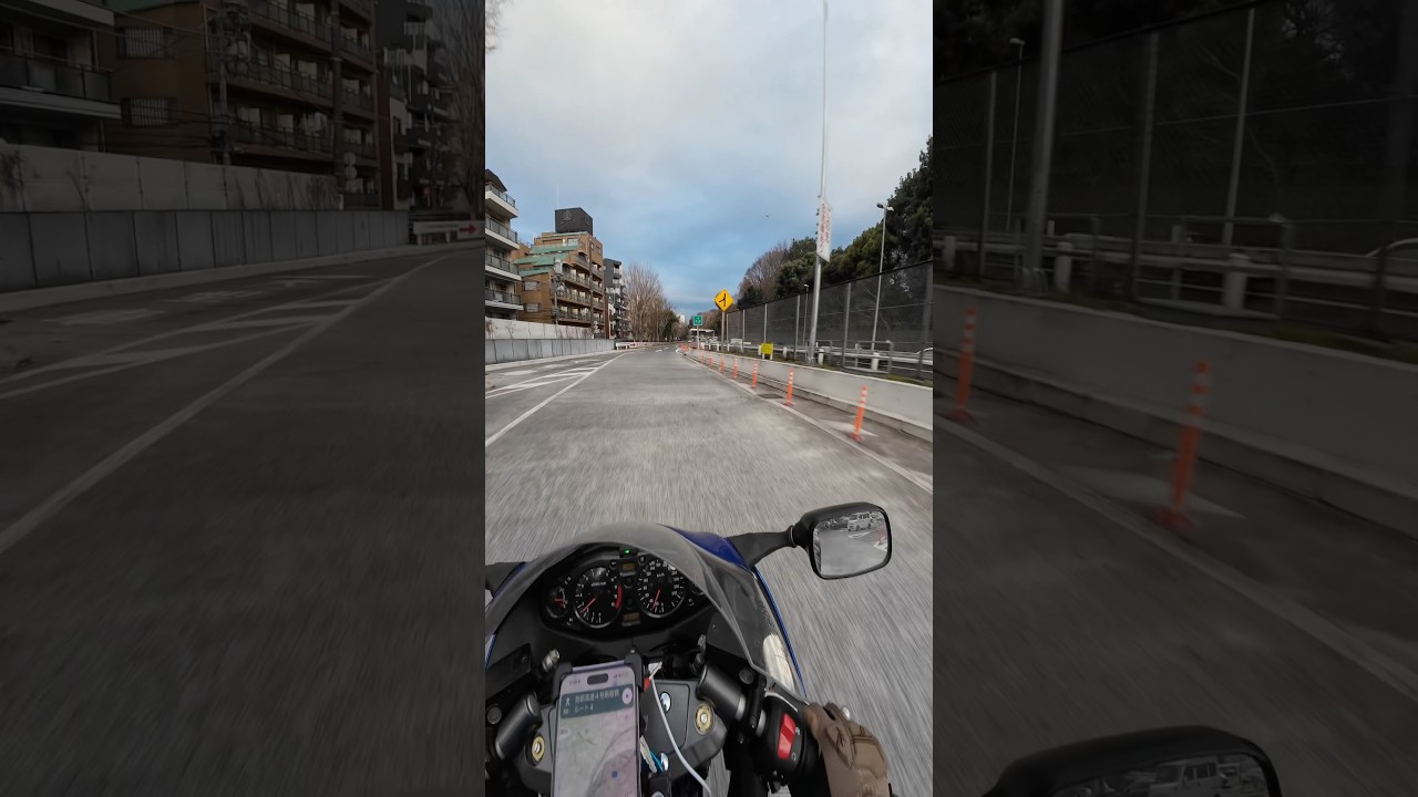 ハヤブサのまぁまぁな加速#automobile #SUZUKIHAYABUSA#むぎめめちゃんねる#YouTube#休日動画#オズモアクション4#Insta360x3