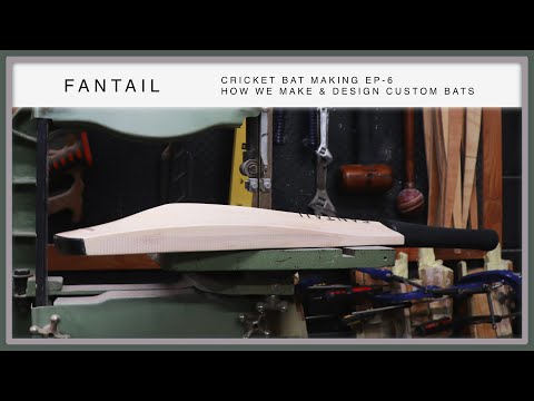 How we design & make custom bats - Cricket bat making EP-6