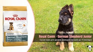 Royal Canin German Shepherd Puppy 3 кг (25190301) - відео 1