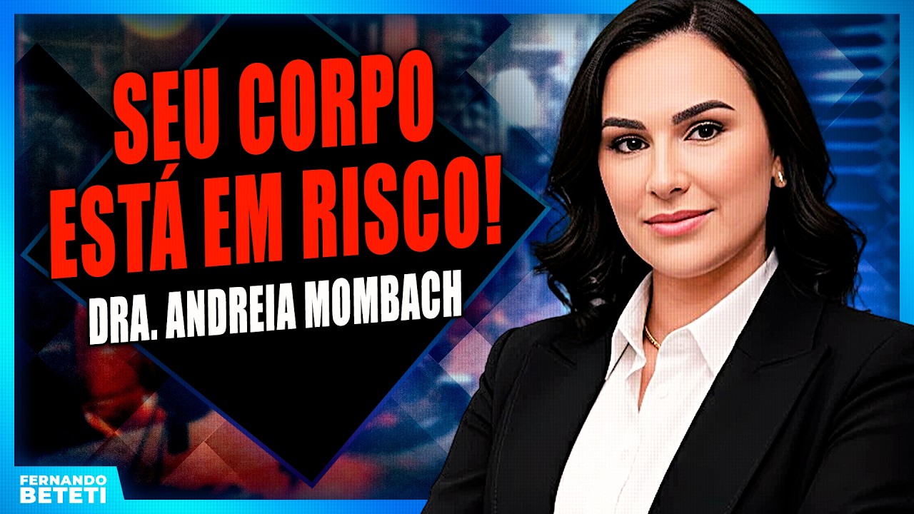 Amendoim, maquiagem, estresse: o que REALMENTE causa câncer | DRA. ANDREIA MOMBACH - FERNANDO BETETI