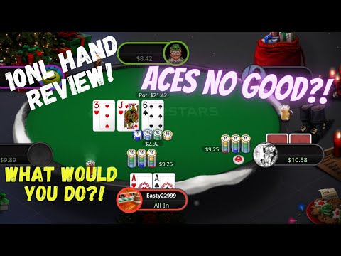 Hand Review at 10NL Zoom! What Would You Do?! Tough Spot with QQ!