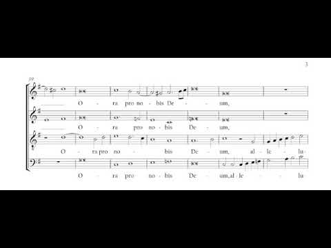 Giovanni Pierluigi da Palestrina (1525-1594): Regina Coeli a 4