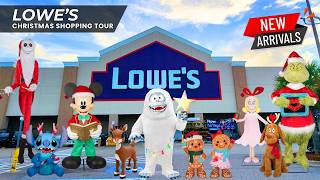 LOWES - Christmas Decor 2025 | The BEST Holiday Shopping Tour
