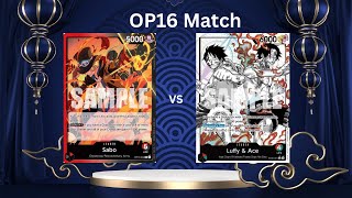 OP16 Match RB Sabo vs RG Luffy & Ace