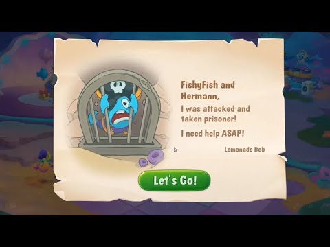 FISHDOM EXPEDITION: 💥💥 Mysterious Treasure ft. Hermann The Crab - First Reward 💥💥
