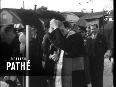 Cardinal Hinsley At Camp (1942)