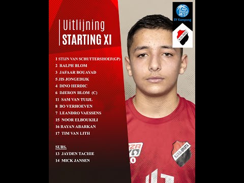 FRIENDLY MATCH: SV KAMPONG  - NIVO SPARTA JO15-1 (17-02-2024)  HIGHLIGHTS