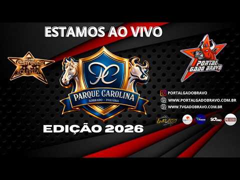 VAQUEJADA  AO VIVO CIRCUITO ESTRELAS EQUIVITA | PARQUE CAROLINA  |  SOBRADO - PB