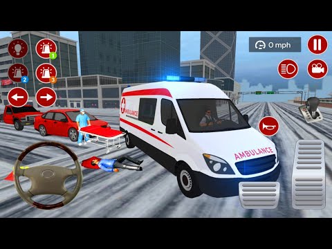 American Emergency Ambulance Simulator 2021 - Android Gameplay