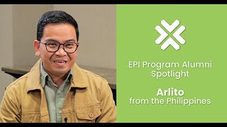 Arlito from the Philippines — EPI Program Alumni Spotlight