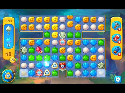 Fishdom Easy Level 11784 (with full seashell) @choraelmin