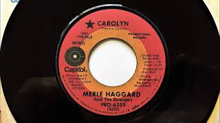 Carolyn , Merle Haggard , 1971